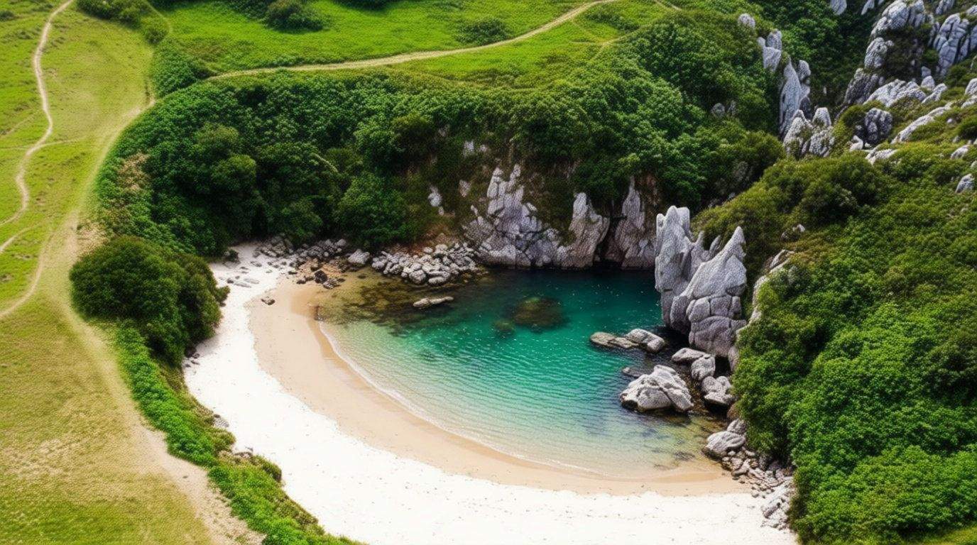Patrimoine géologique et plages secrètes du littoral
