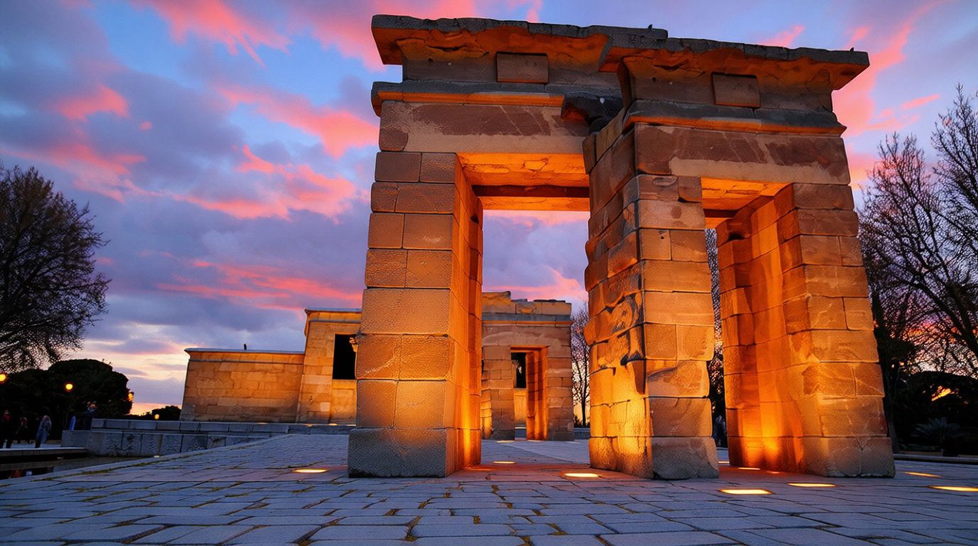 Temple de Debod et panorama