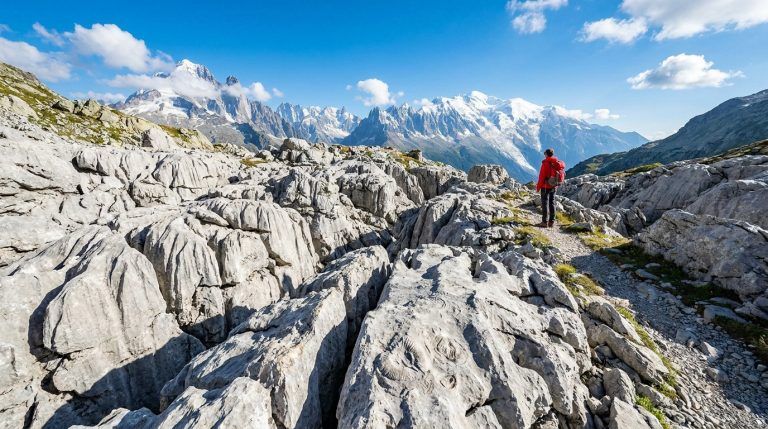 Explorer le désert de Platé : randonnées au cœur du lapiaz